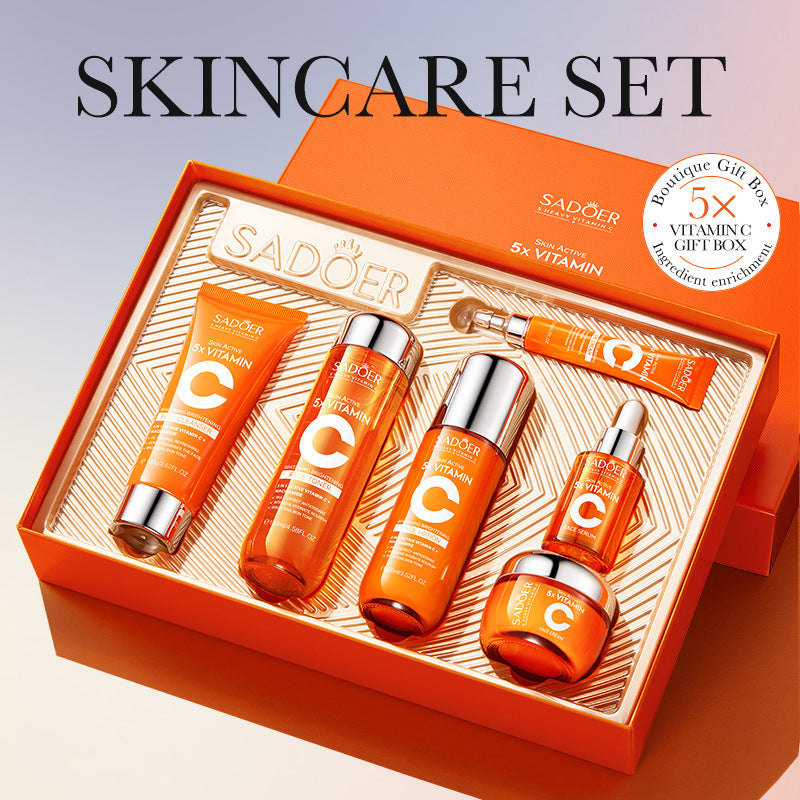 SADOER Vitamin C Skincare Whitening Set