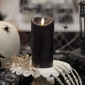 Black flameless Halloween candles