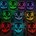 LED Halloween glow mask