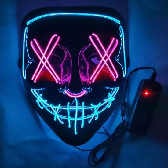 LED Halloween Mask detail