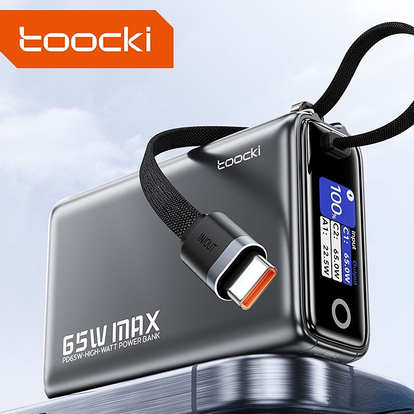 Toocki power bank display