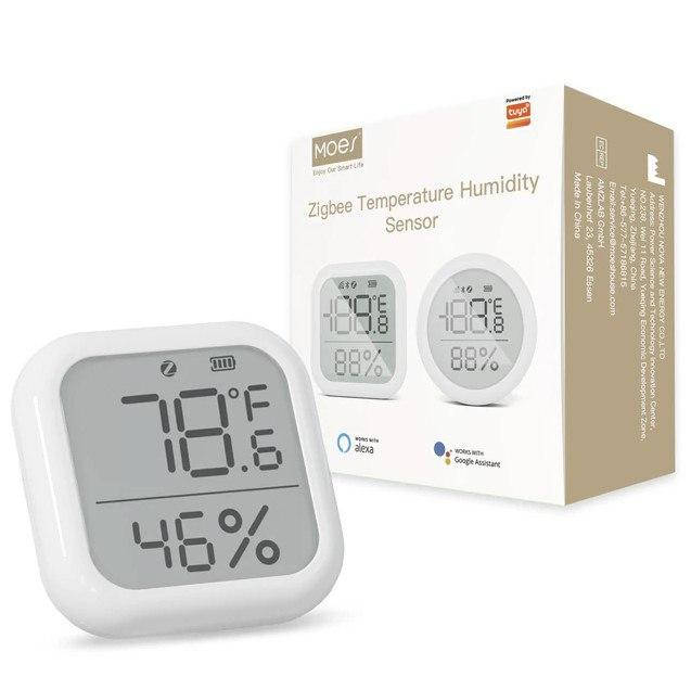 Smart temperature humidity sensor display