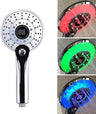LED Temperature Display Showerhead